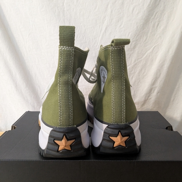Converse Green High-Top Sneakers - Picture 2 of 7